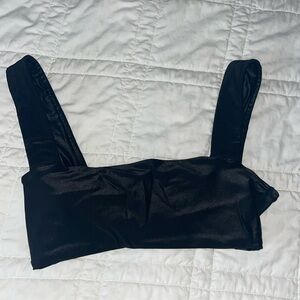 We Wore What bandeau sports bra